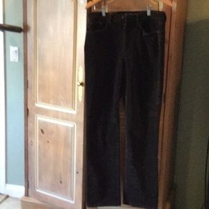 Lauren Jean Company Chocolate Corduroy pants 8